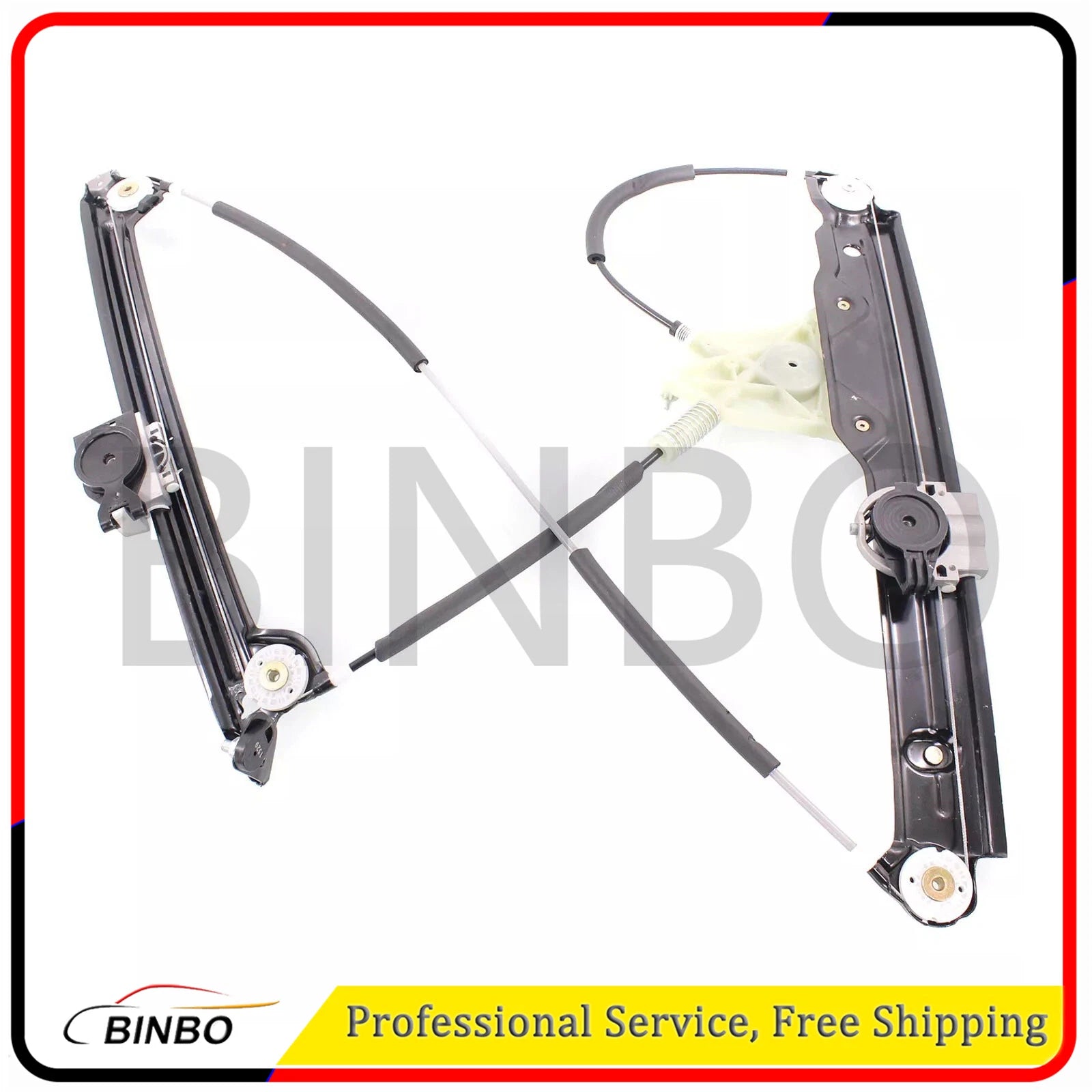 Power Window Regulator For 2010-2017 BMW 550i GT xDrive Front, Right Side 07FC0E-D4 - KOEEK