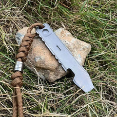 Outdoor EDC Titanium Alloy Pocket Pry Bar Crowbar Opener Wrench Multi Tools 07FC0E-D4 - KOEEK