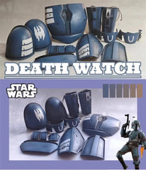 Star Wars The Mandalorian Death Watch Cosplay Armor FRP Helmet Full Set Props 07FC0E-D4 - KOEEK