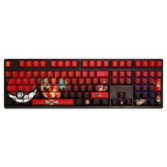 108 Keys Charmander Transparent PBT Mechanical Keyboard Keycaps Cherry MX High 07FC0E-D4 - KOEEK