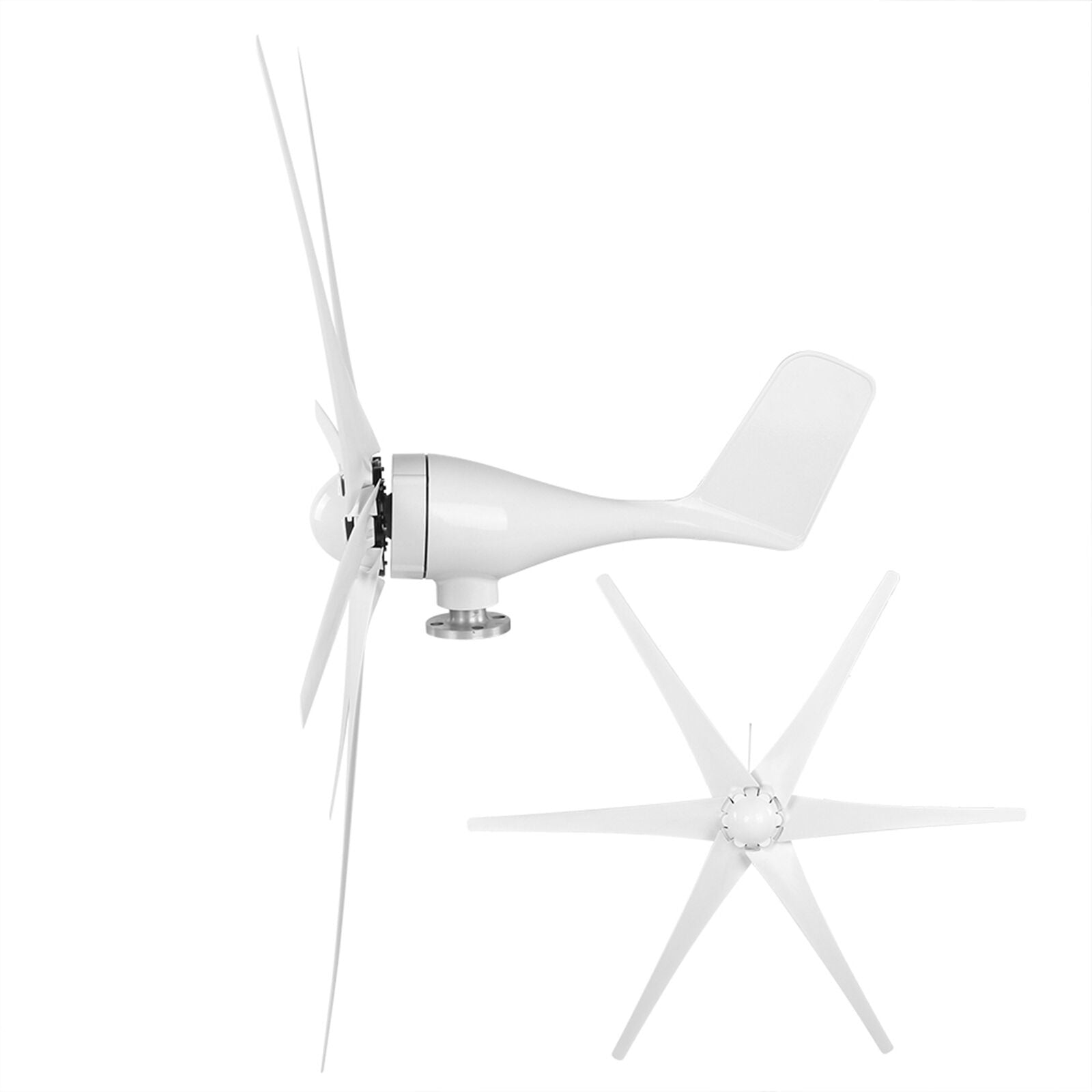 new 800W 24V Wind Turbines Small Windmill Generator 6 Blades Auto Adjustable Speed koeek - KOEEK