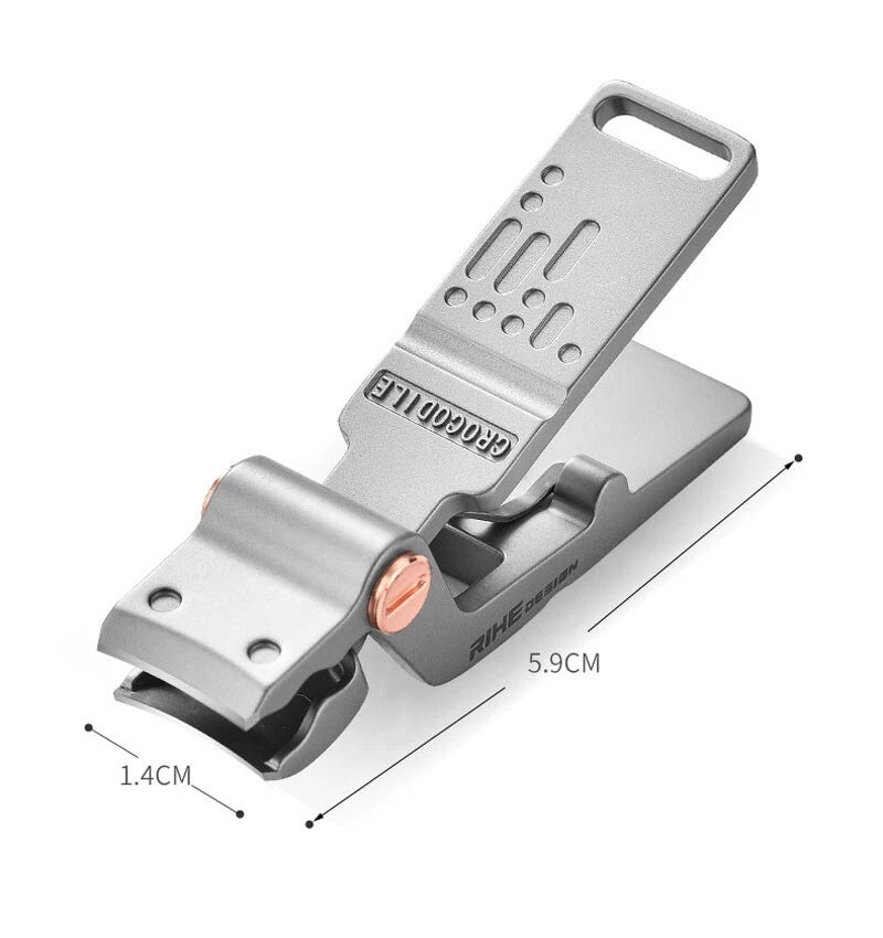 Large Opening Nail Clippers Anti Splash High-end Fingernail Cutter EDC Tools 07FC0E-D4 - KOEEK