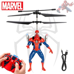 Marvel Avengers Spider Man RC Helicopter with LED Lights and Gyro 2CH MARVEL - KOEEK