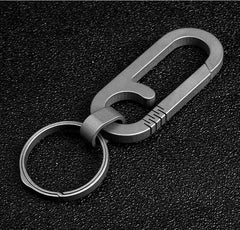 EDC Titanium TC4 Ti Key Ring Chain Fast Carabiner Backpack Pendant Buckle KC-YG7 EDC - KOEEK