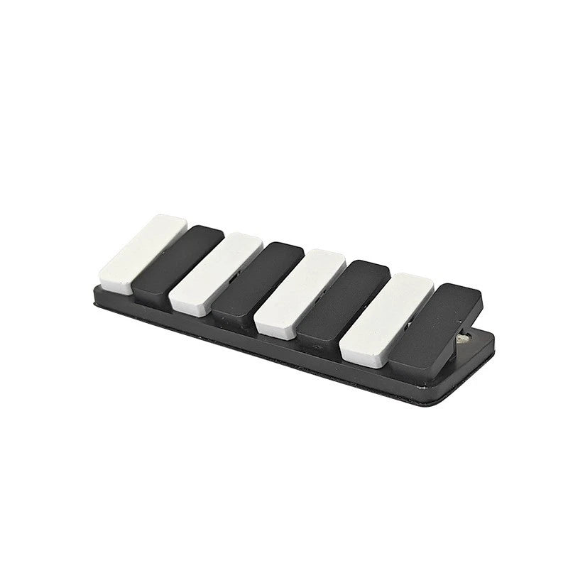 8 Keys Piano Keys Fidget Clicker EDC Fidget Slider ADHD Metal Fidget Toys Gifts 07FC0E-D4 - KOEEK