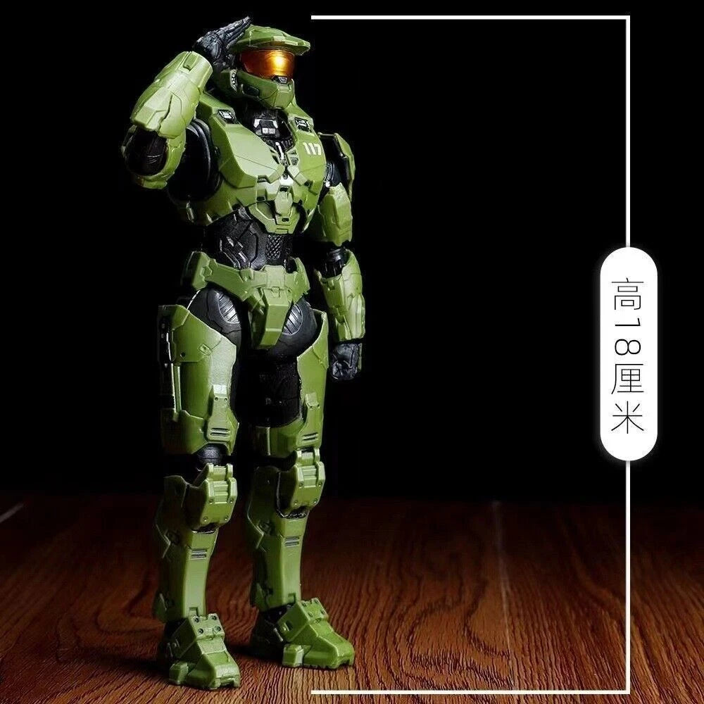 Halo Infinite Master Chief Mjolnir Mark VI Action Figures Model Kit Toys Boxed 07FC0E-D4 - KOEEK