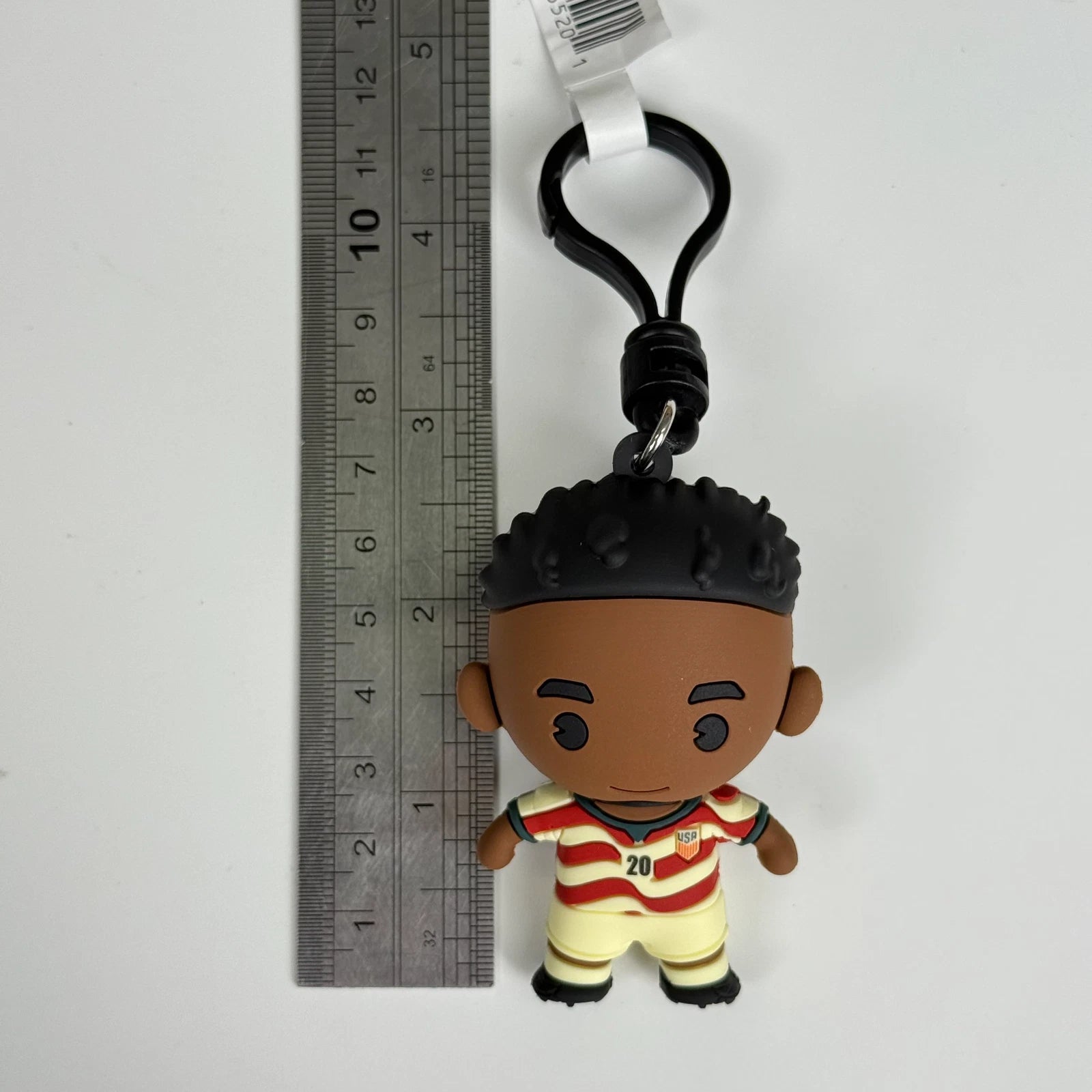 Folarin Balogun USMNT Soccer Team 3D Vinyl Bag Clip Collectible Keychain 07FC0E-D4 - KOEEK