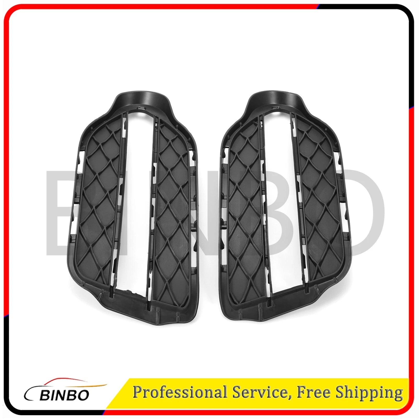 Bumper Grille For 2013-2015 Mercedes Benz GLK350 Driver and Passenger Side 07FC0E-D4 - KOEEK