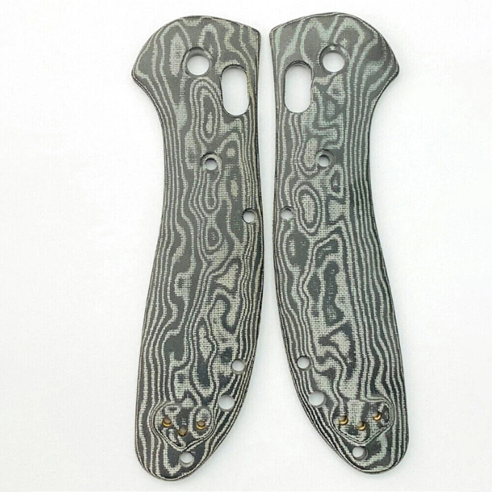 1Pair Custom Micarta Material Handle Scales Patch for Benchmade Griptilian551EDC 07FC0E-D4 - KOEEK