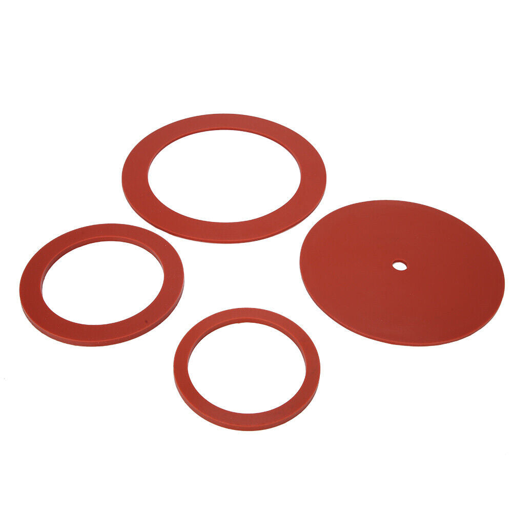 new Rubber Gasket Casting Machine Gasket 4pcs For Jeweler Shop Jewelry Repairer