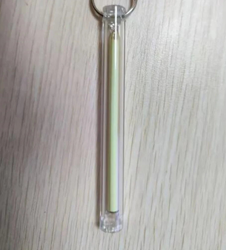Key Chain Pendant 5*80/100mm Acrylic Shell Green Tube 25 Years Life Light Tube 07FC0E-D4 - KOEEK