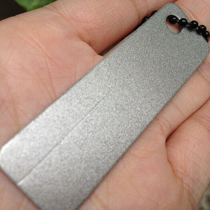 EDC 3PCS Mini Portable Sharpener Diamond Sharpening Stone Outdoor Camping Pocket 07FC0E-D4 - KOEEK