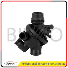 Engine Coolant Thermostat Housing Assy for Mercedes-Benz CLA250 2014-2017 GLA250 07FC0E-D4 - KOEEK