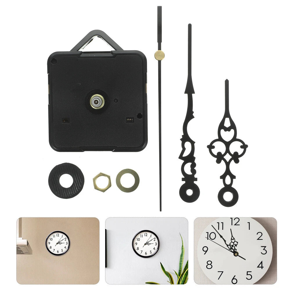Electric Clock Motor Silent Battery Operated Clock Mechanism Replacement 07FC0E-D4 - KOEEK