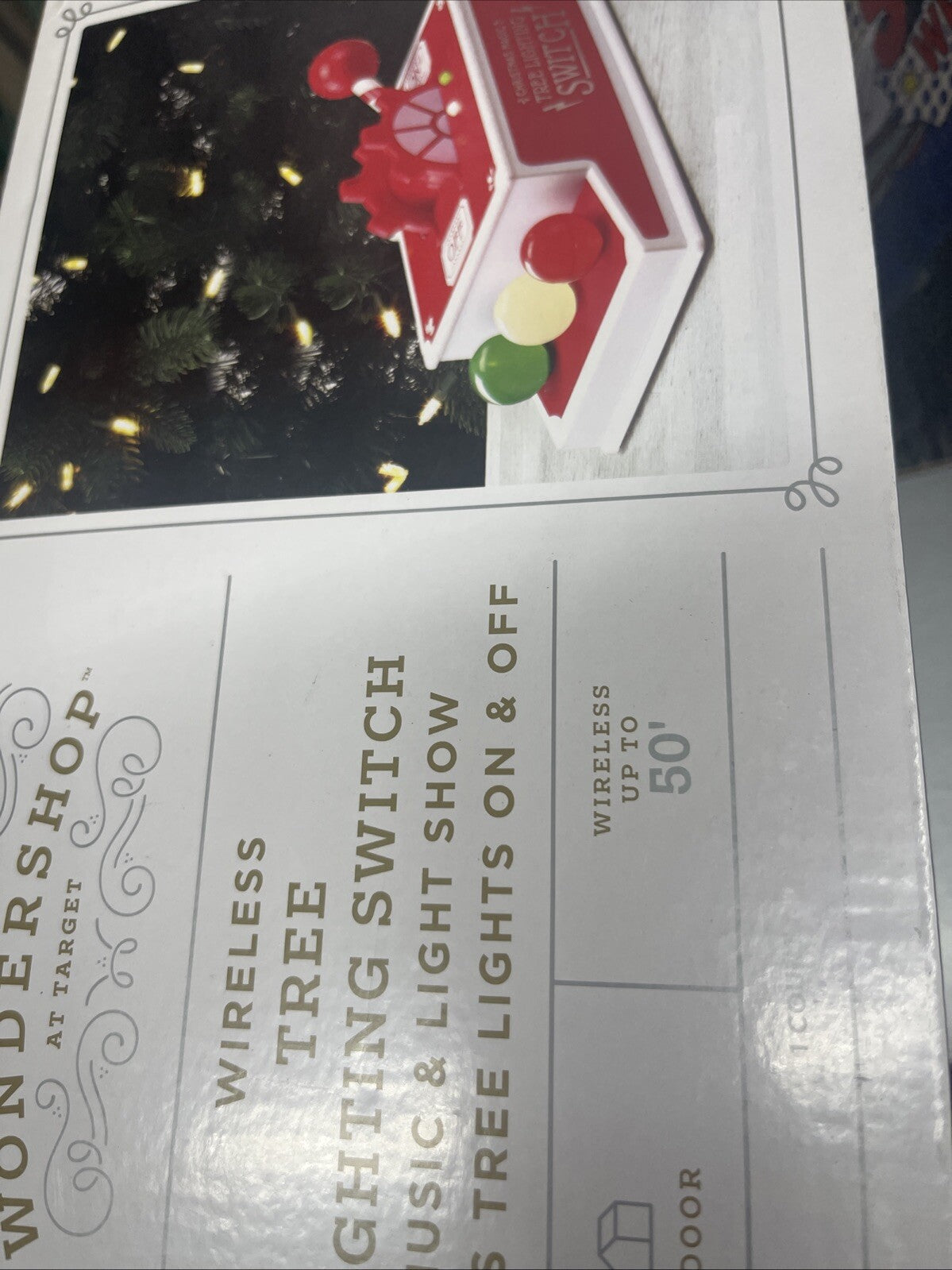 Wondershop Christmas Magic Wireless Tree Lighting Switch Music & Light Show/ WONDERSHOP - KOEEK