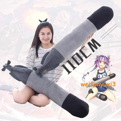 1PCS Kantai Collection IKU R-19 Torpedo Plush Hugging Pillow Cushion Cosplay Toy 07FC0E-D4 - KOEEK