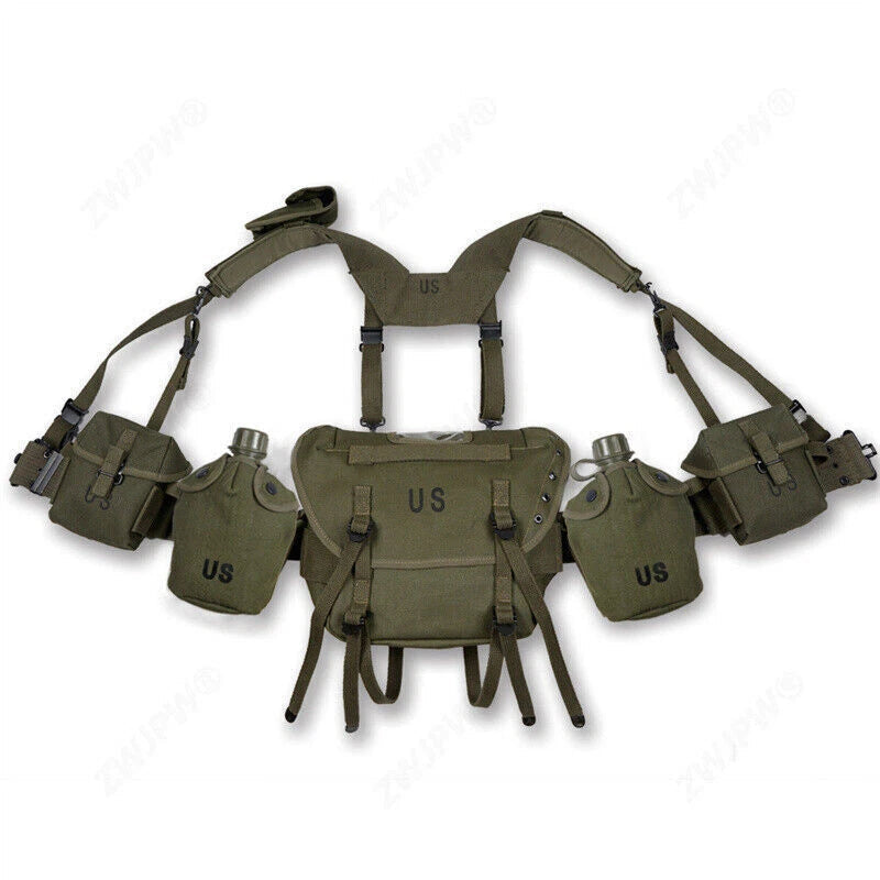USMC Vietnam War M1956 M1961 Tactical Equipment Combat Training Gear Pouch Bag 07FC0E-D4 - KOEEK