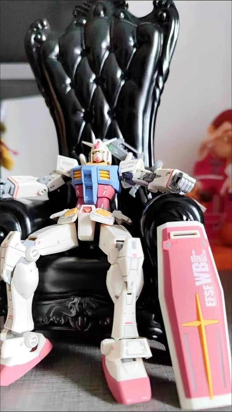 Throne Single Sofa Chair Seat 1/12th Scale For Figure Pendant Model Accessory 07FC0E-D4 - KOEEK