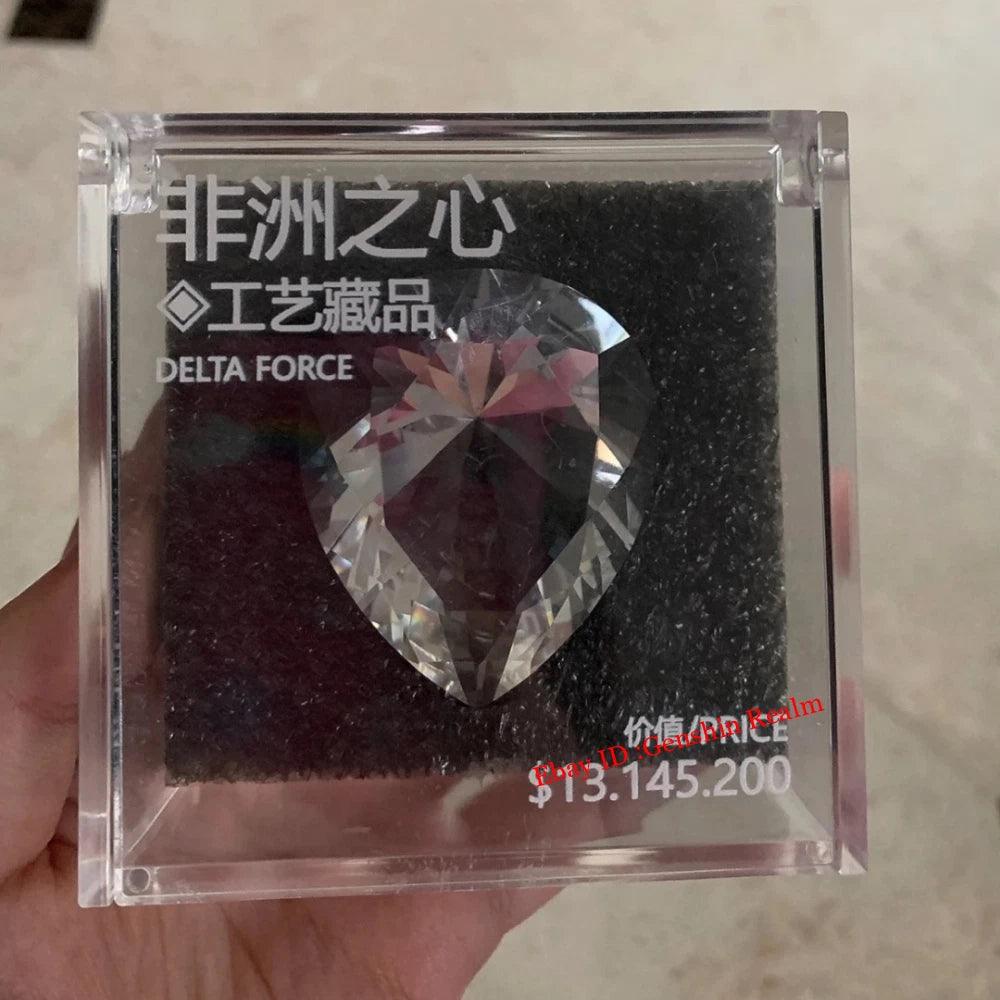 Game Delta Force Africa Heart 1:1 Super Rare Item Model Decor Collection Gift 07FC0E-D4 - KOEEK