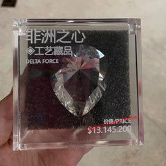 Game Delta Force Africa Heart 1:1 Super Rare Item Model Decor Collection Gift 07FC0E-D4 - KOEEK