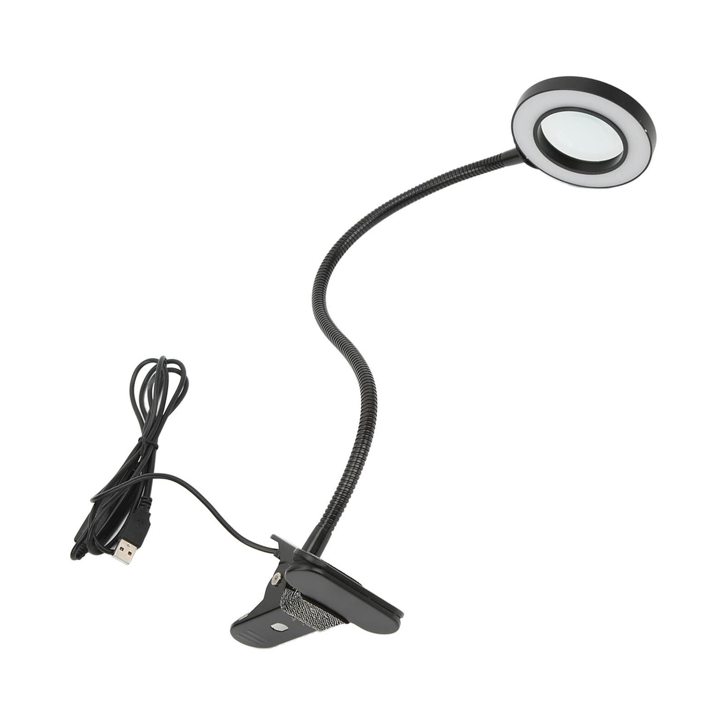 new Magnifying Lamp LED Light 3X Gooseneck With USB-Cable Adjustable Brightness koeek - KOEEK