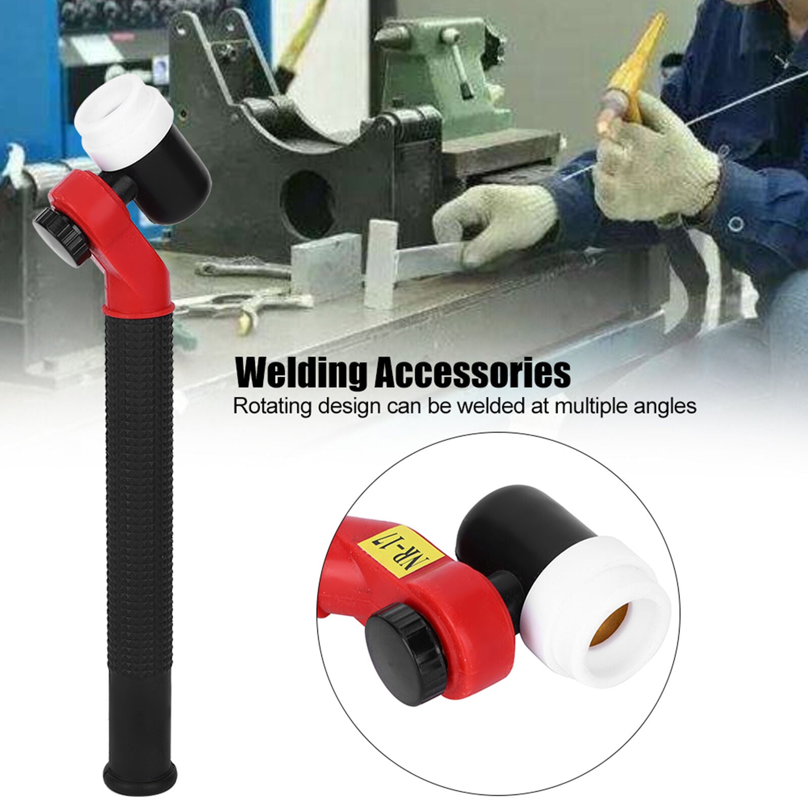 new  Welding Torch Head Cooled Neck Weld Equipment Accessory NR‑17 koeek - KOEEK