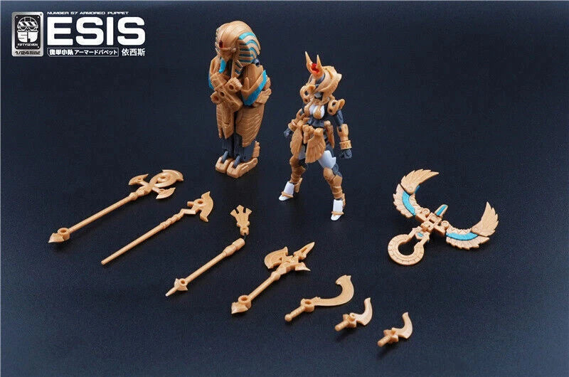 Number-57 1/24 Scale Armored Puppet Esis Mecha Action Figure Model Toy In Stock 07FC0E-D4 - KOEEK