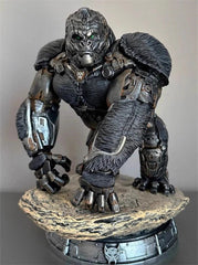 Optimus Primal Battle Version Statue With Two Heads Marvel Painted Model Stock 07FC0E-D4 - KOEEK