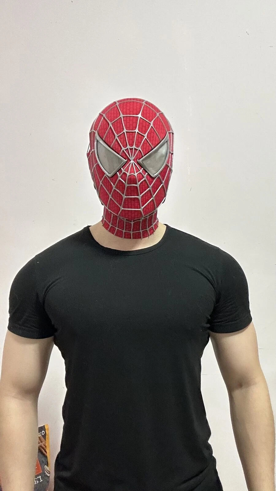 Toby Classic Spider-man Helmet Cosplay 3D Mask Halloween Costume Prop 07FC0E-D4 - KOEEK