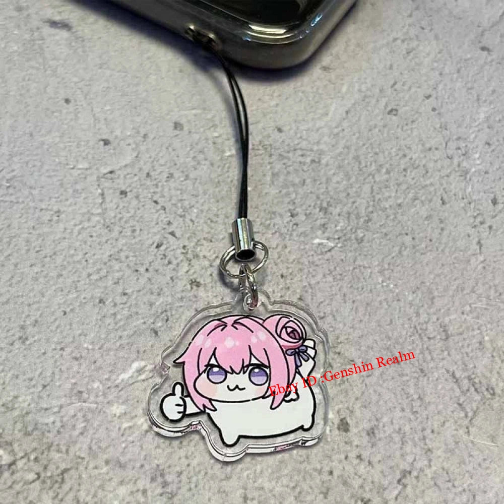 6Pcs/Set NIKKE:The Goddess of Victory Doro Acrylic Phone Decor Backpack Pendant 07FC0E-D4 - KOEEK
