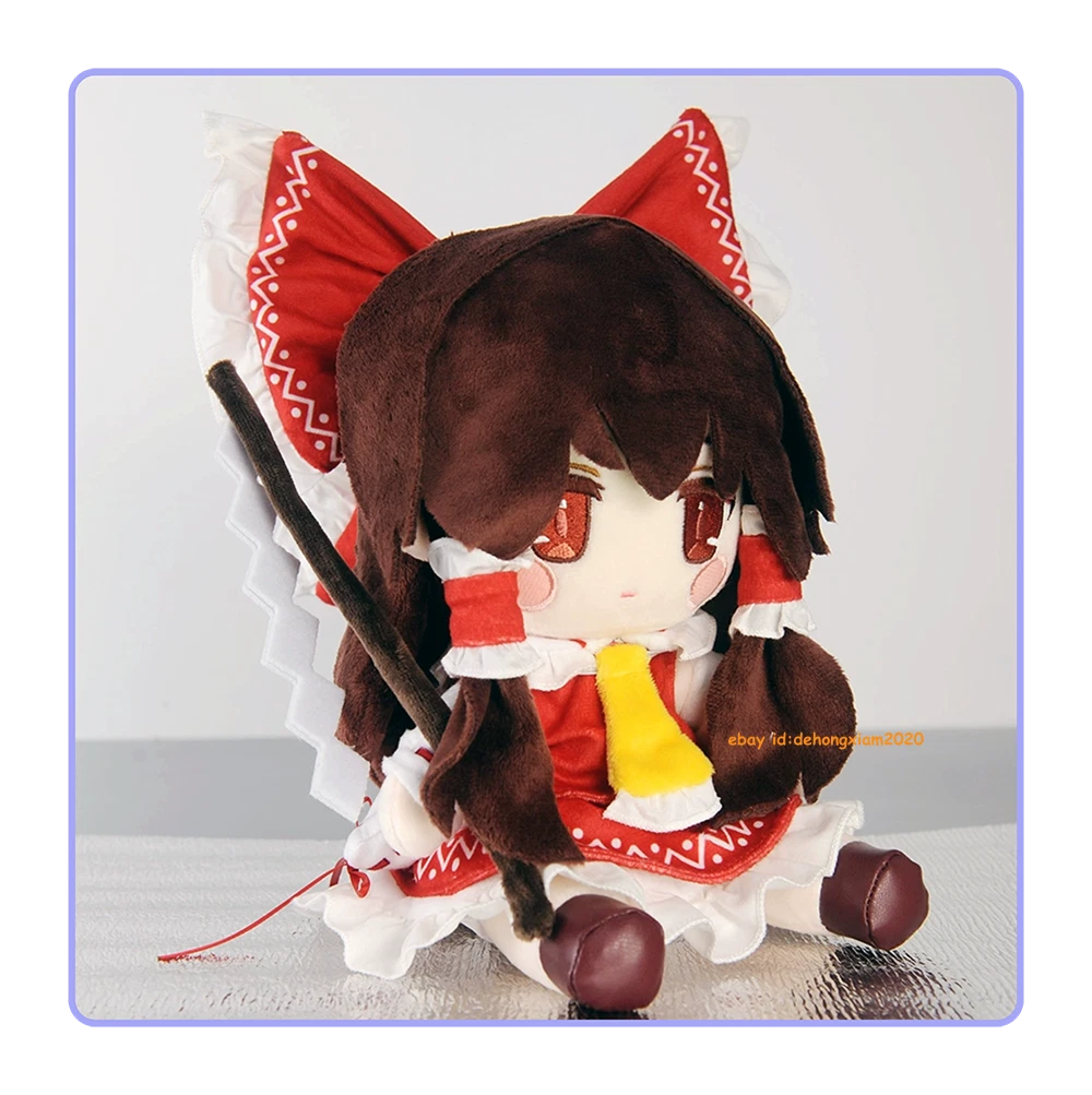 29cm Touhou Project Fumo Fumo Hakurei Reimu Plush Doll Collection Gift IN BOX 07FC0E-D4 - KOEEK