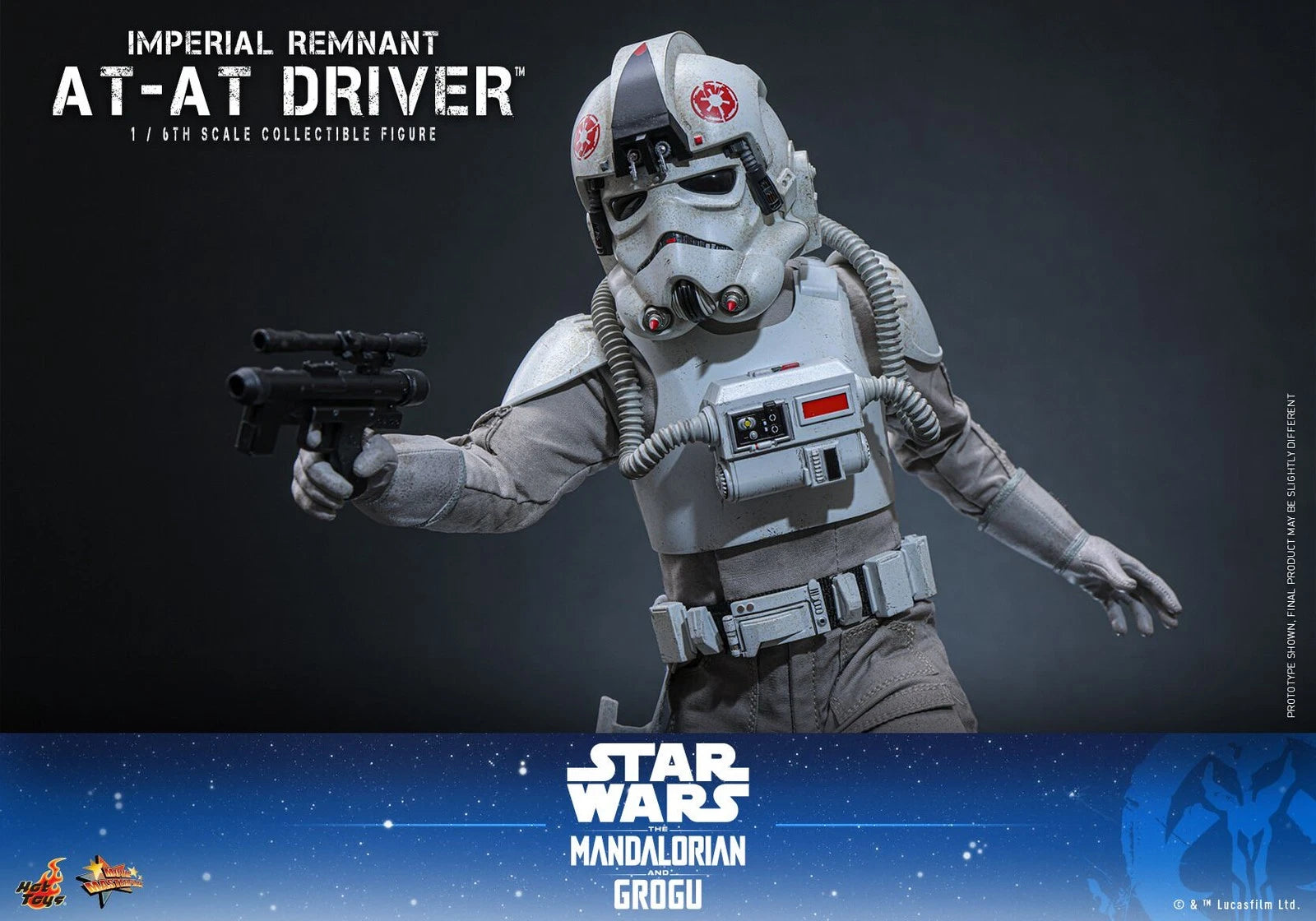 Hot Toys MMS845 1/6 Star Wars The Mandalorian Imperial AT-AT Driver Figure HOT_TOYS - KOEEK