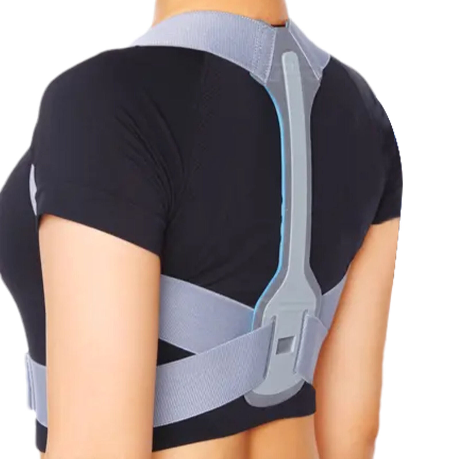 new Posture Corrector Body Brace Back Lumbar Shoulder Support Belt Adjustable koeek - KOEEK