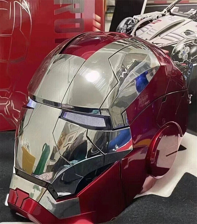 AUTOKING Iron Man MK5 1:1 Helmet Wearable Voice-control Mask Toy Gifts Cosplay AUTOKING - KOEEK