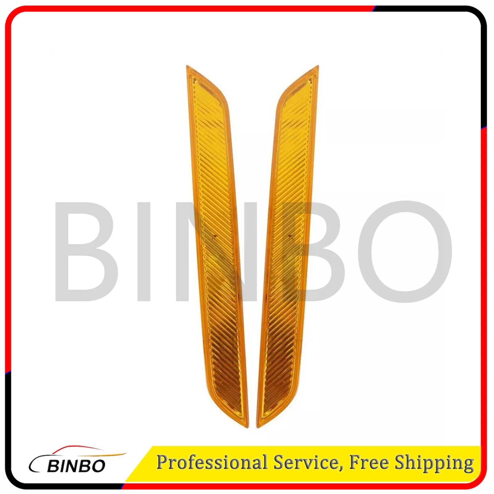 Amber Front Bumper Fender Side Marker Reflector Light For X6 E71 E72 07-2014 07FC0E-D4 - KOEEK