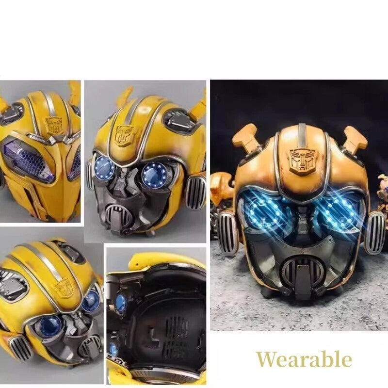 Killerbody English Voice Control 1:1 Bumblebee Helmet Wearable Gifts 07FC0E-D4 - KOEEK