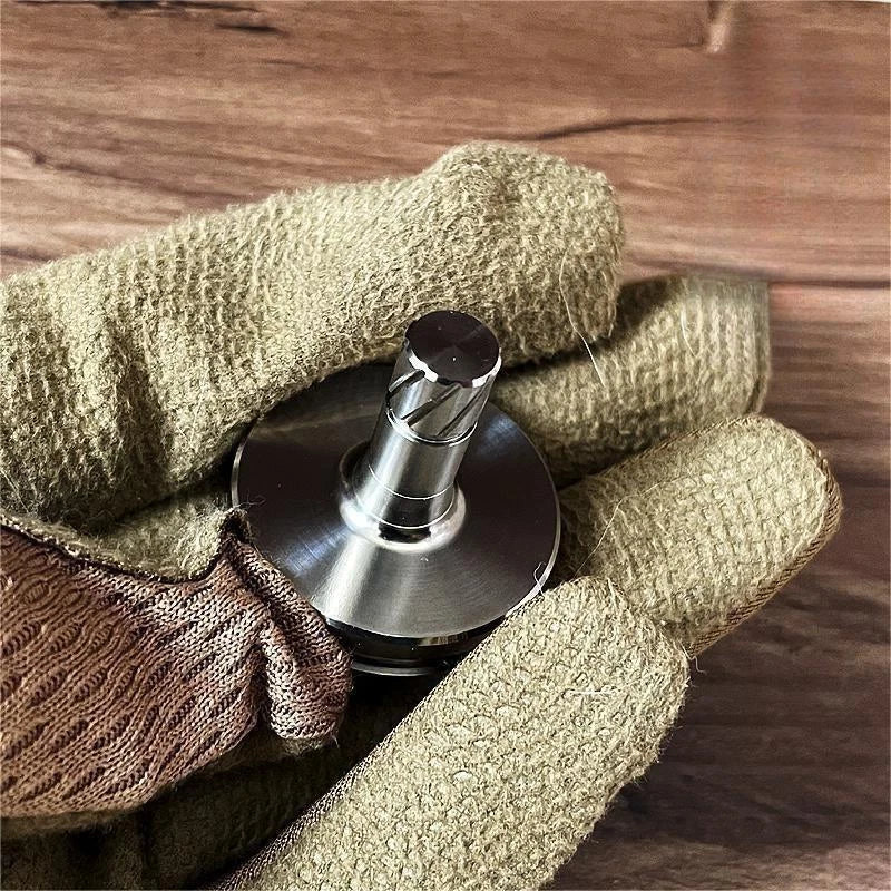 Titanium Spinning Top Fidget Toy Premium Desktop EDC Toy Spinner Gyroscope Gift 07FC0E-D4 - KOEEK
