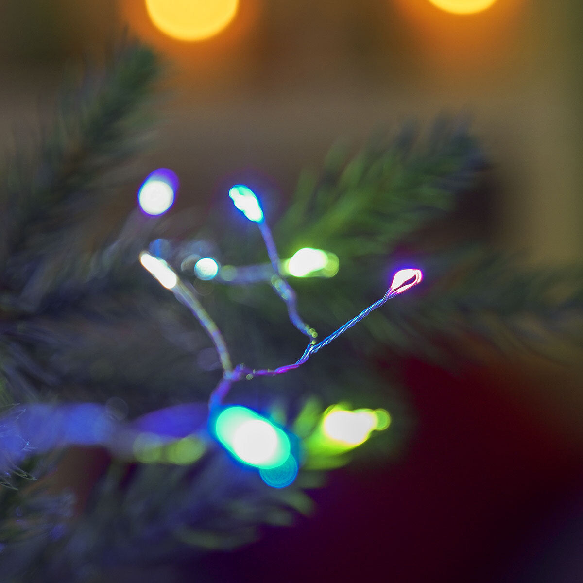 Noma Christmas LED Firefly Wire Plug In Micro Fairy String Outdoor Timer Lights NOMA - KOEEK