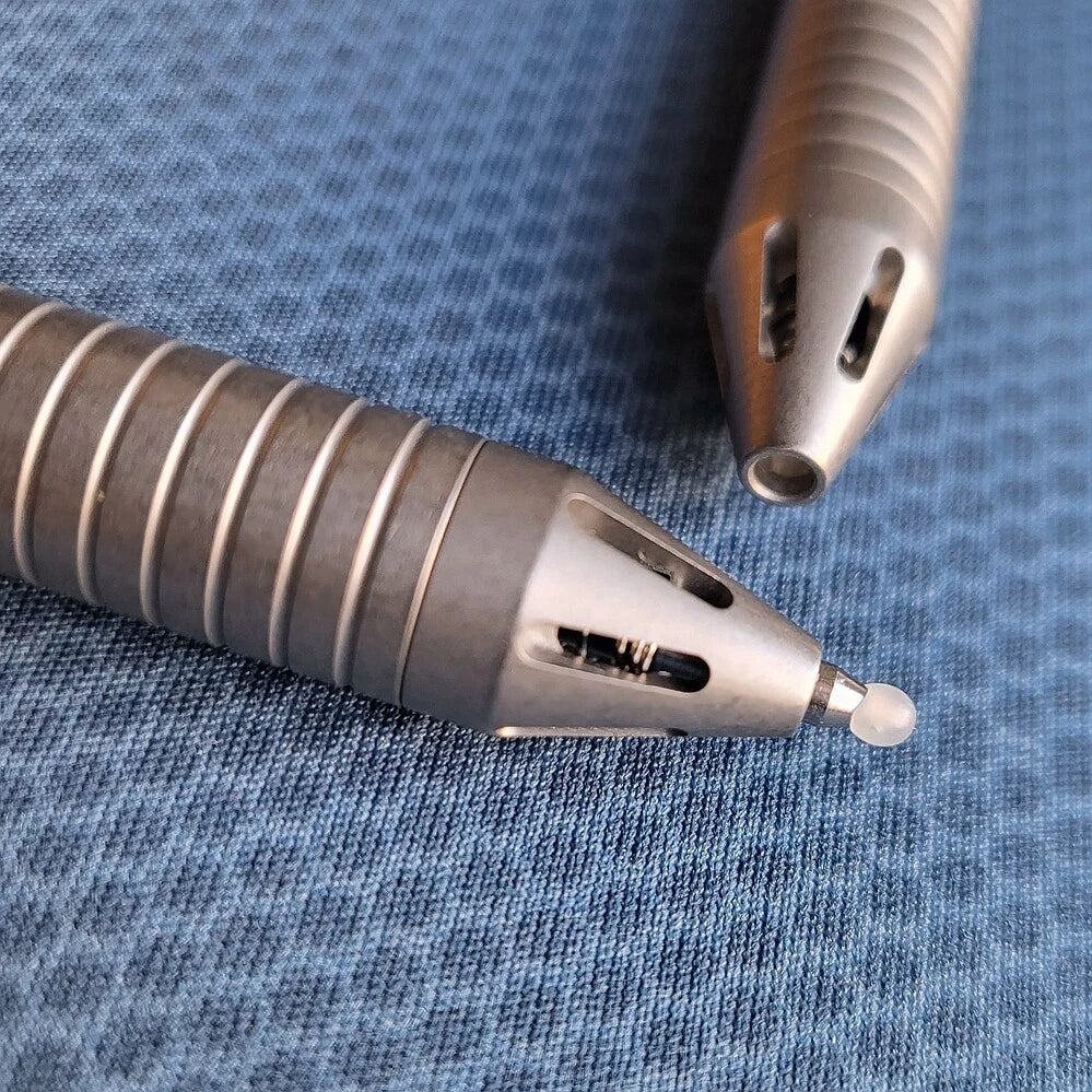 EDC Titanium Alloy Mini Pen With Collection Writing Portable Outdoor EDC Tools 07FC0E-D4 - KOEEK