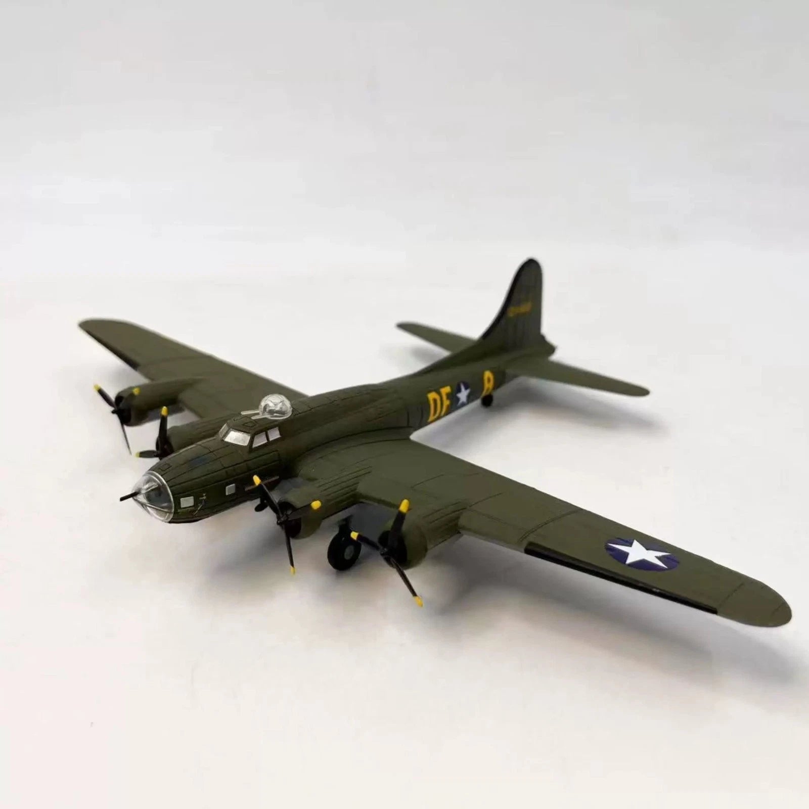 1:144 US B-17 Flying Fortress Memphis Belle Diecast Model Aircraft WWII US Bombe 07FC0E-D4 - KOEEK