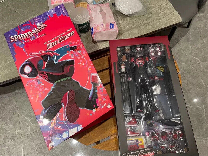 HOTTOYS HT MMS567 Spider Man Miles Morales Action Figure Model Toy  Stock Box 07FC0E-D4 - KOEEK