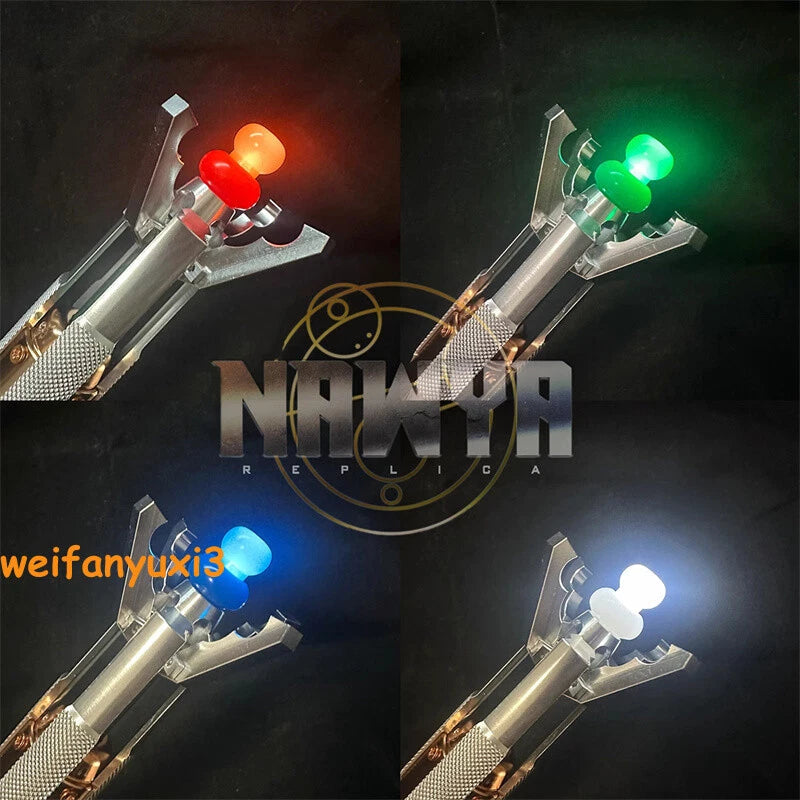US SHIP Doctor Who 11th Metal Sonic Screwdriver LED Colorful Light Cosplay Props 07FC0E-D4 - KOEEK