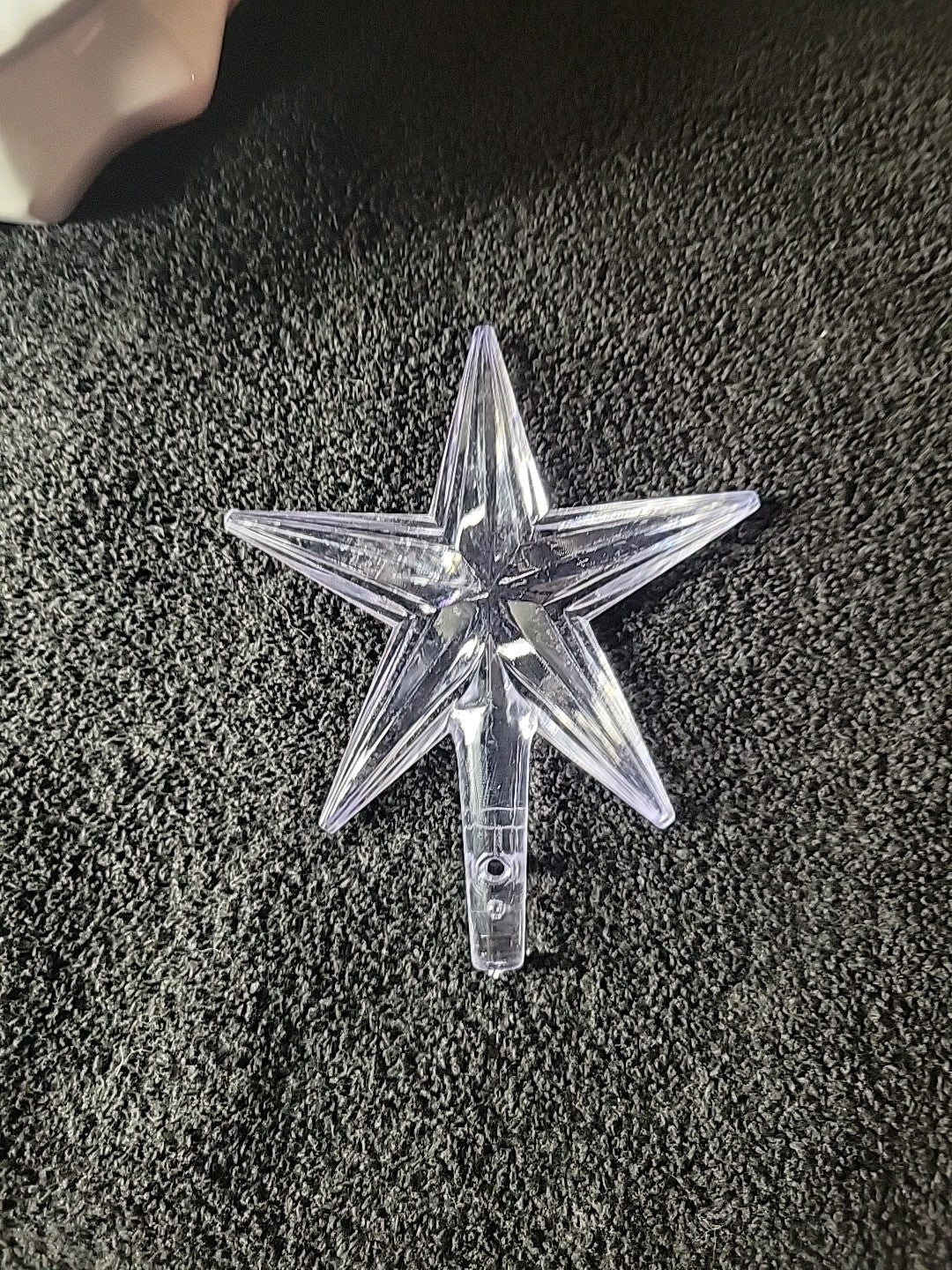 WHITE CERAMIC CHRISTMAS TREE WITH MULTI COLOR LIGHTS UP  15" Tall WHITE - KOEEK