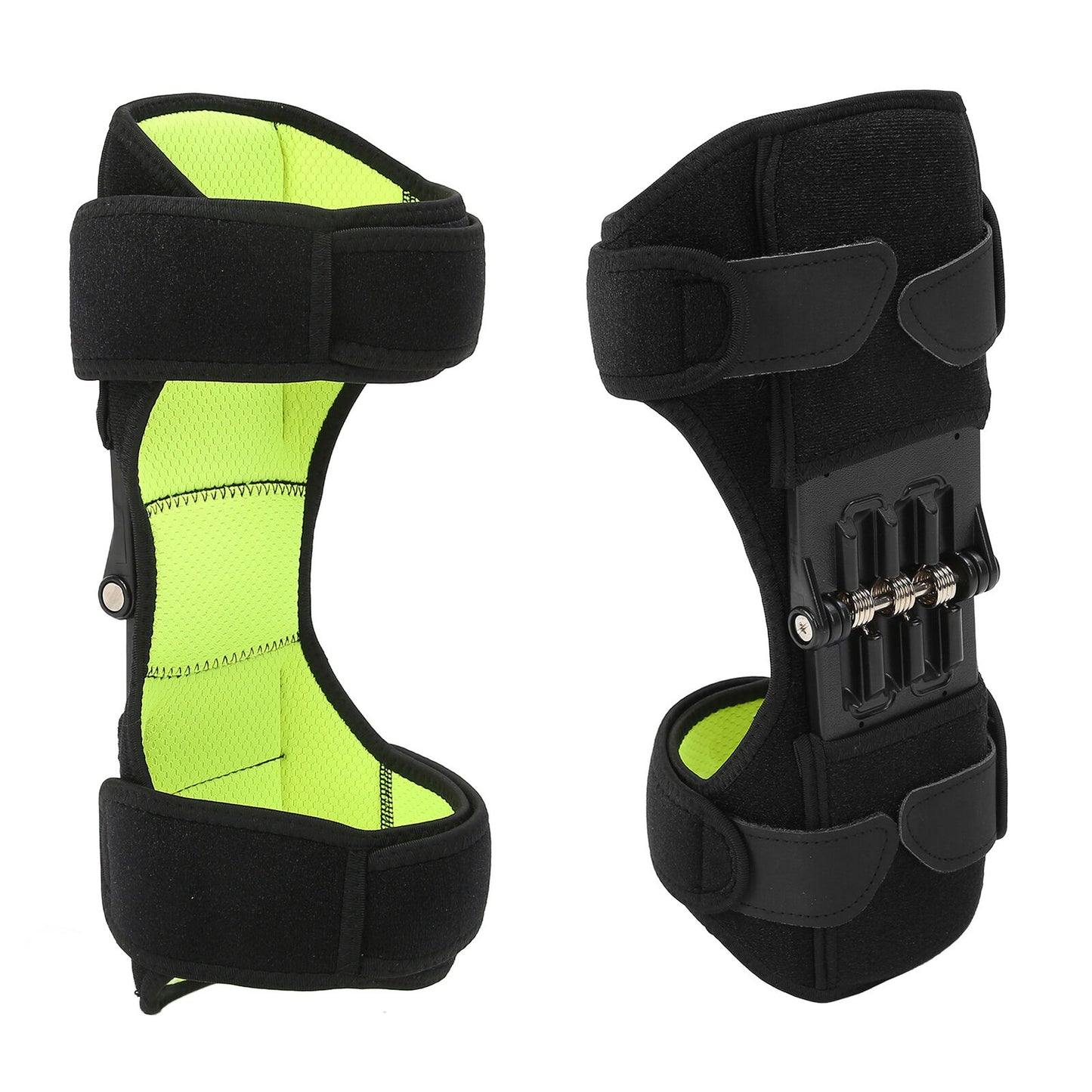 new Knee Booster Green Strap Spring Assisted Mountaineering Knee Patella Booster HGF koeek - KOEEK