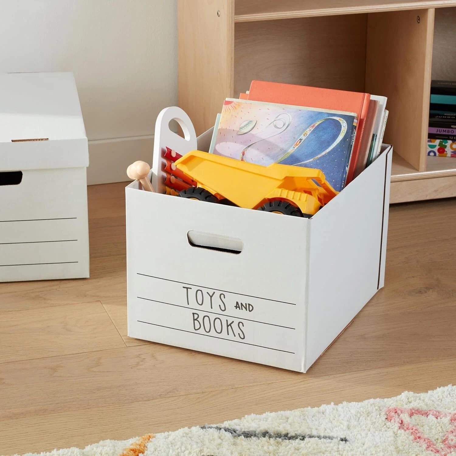 Storage and Documentation Box with Lid and Handles, Basic, 20-Piece, White 07FC0E-D4 - KOEEK