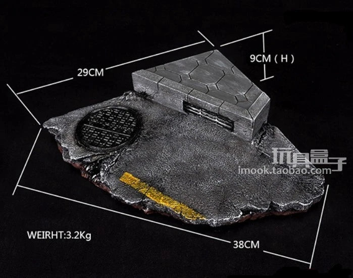 TOYS-BOX Street Base Station 1:6 Scene Model Figure Accessory Resin Display TOYS-BOX - KOEEK