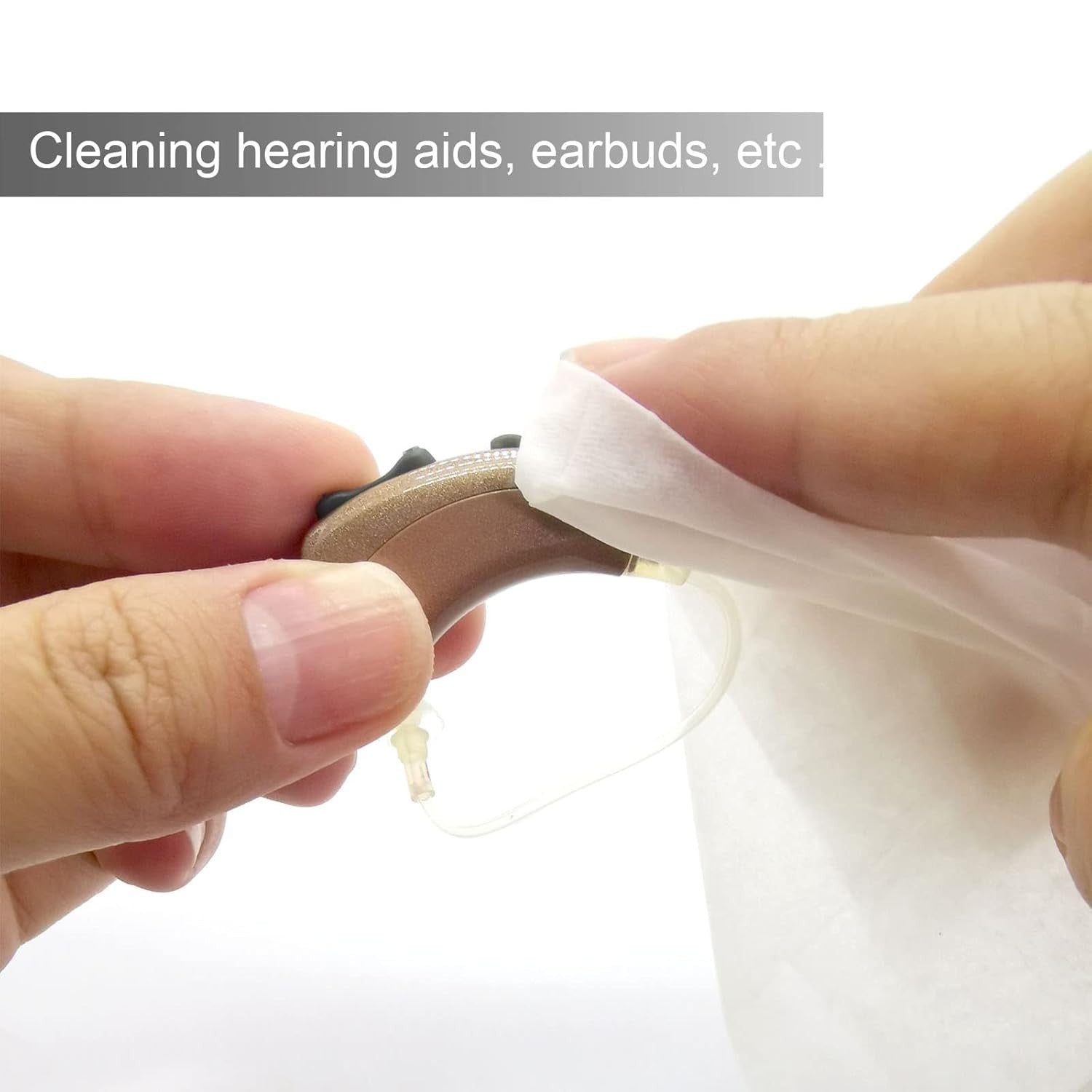 new 120 Count Hearing Aid Wipes Individually Packaged Cleaning Towelette with... 07FC0E-D4 - KOEEK