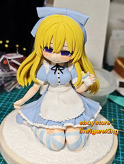 10cm Black Souls Mother Alice Kneeling Pose Handmade Clay Model With Dust Cover 07FC0E-D4 - KOEEK