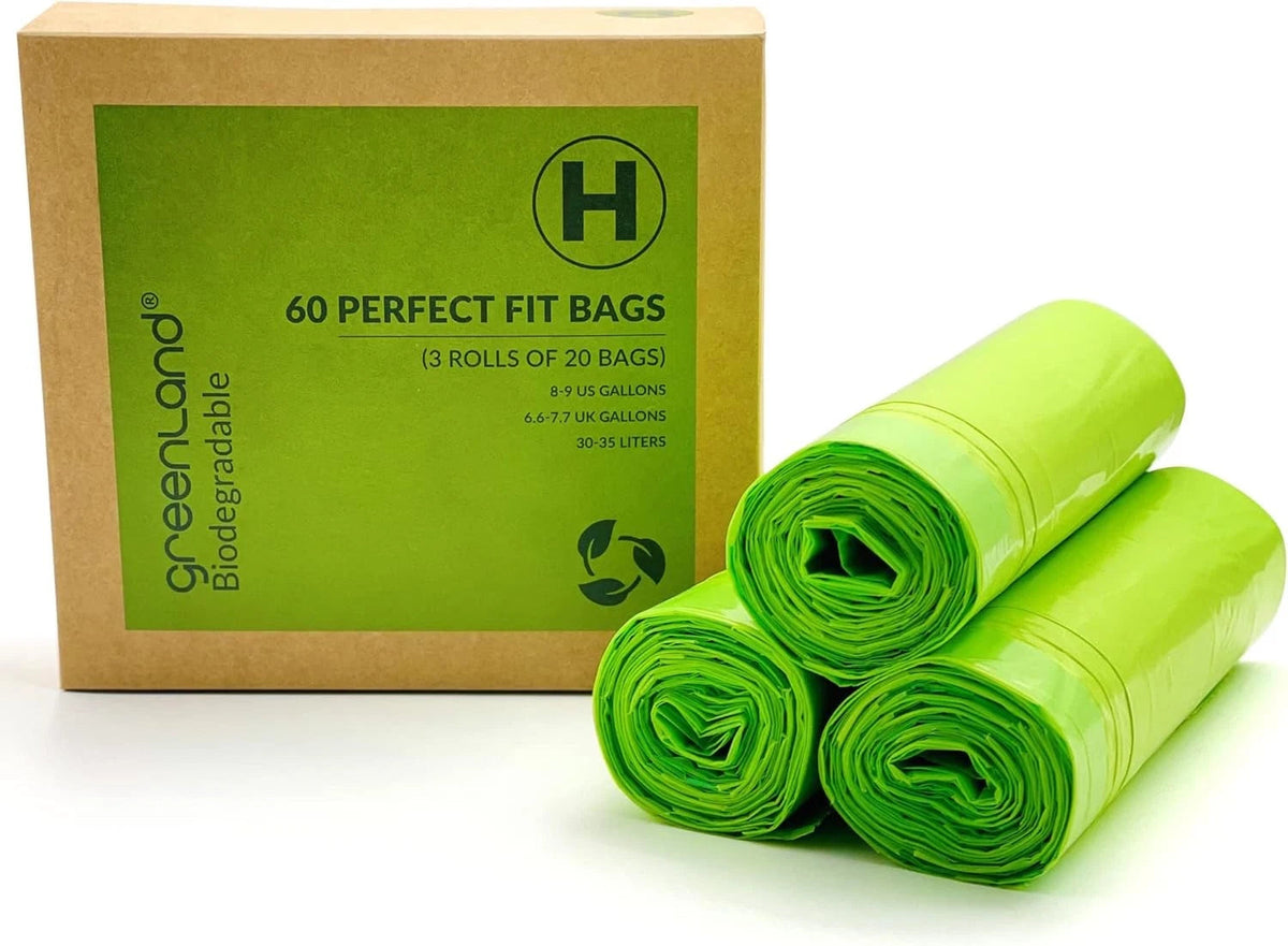 Biodegradable garbage bags (pack of 60) 07FC0E-D4 - KOEEK