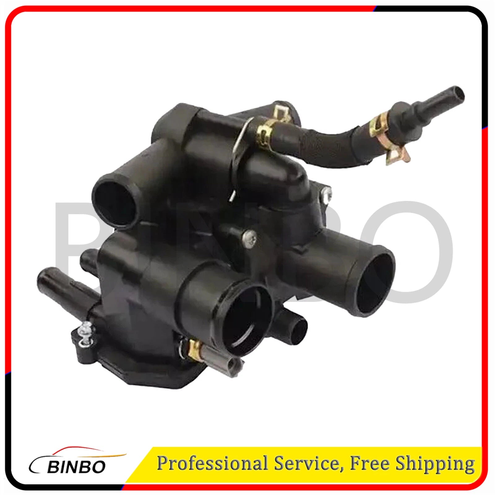 LR004318Thermostat Housing For Land Rover Range Rover L322 Range Rover Sport 3.6 07FC0E-D4 - KOEEK